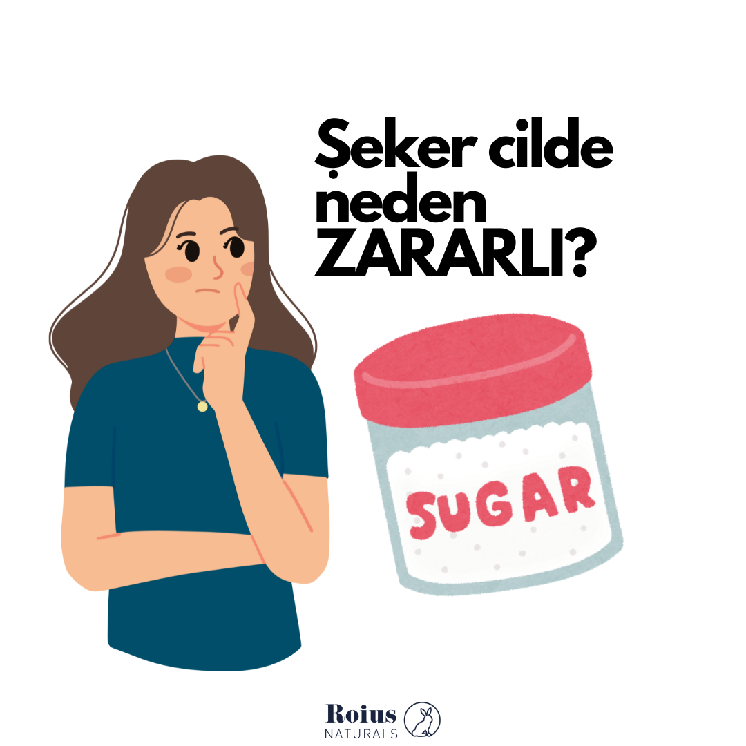Şeker cilde neden zararlı?