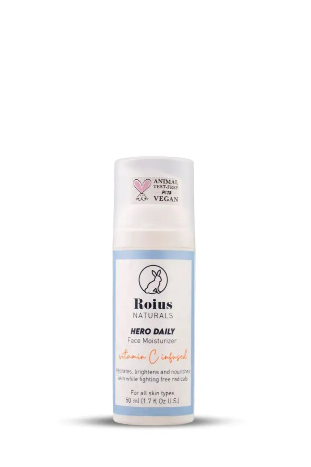 Roius Naturals Hero Daily C Vitaminli Leke Karşıtı Yüz Nemlendirici Krem 50 ml