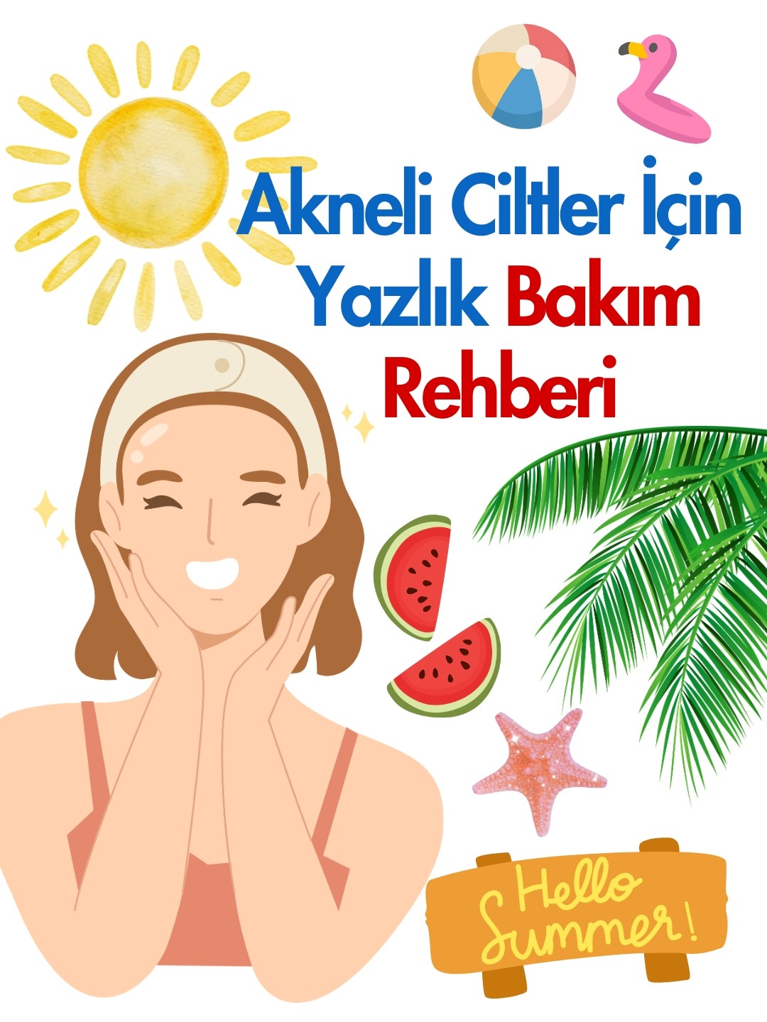 Yazın Akneli Ciltler İçin Bakım Rehberi