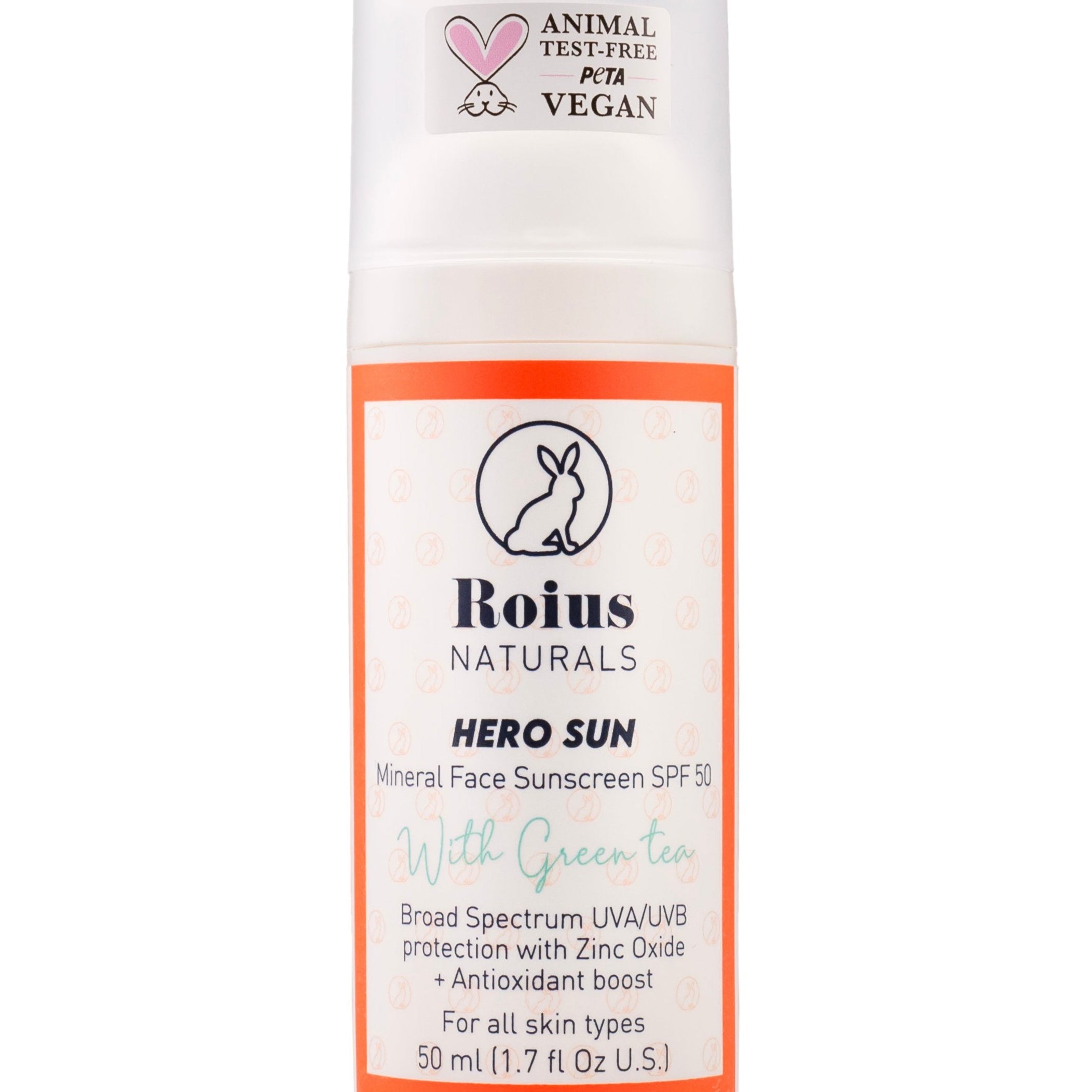 SPF50 Vegan Mineral Güneş Kremi