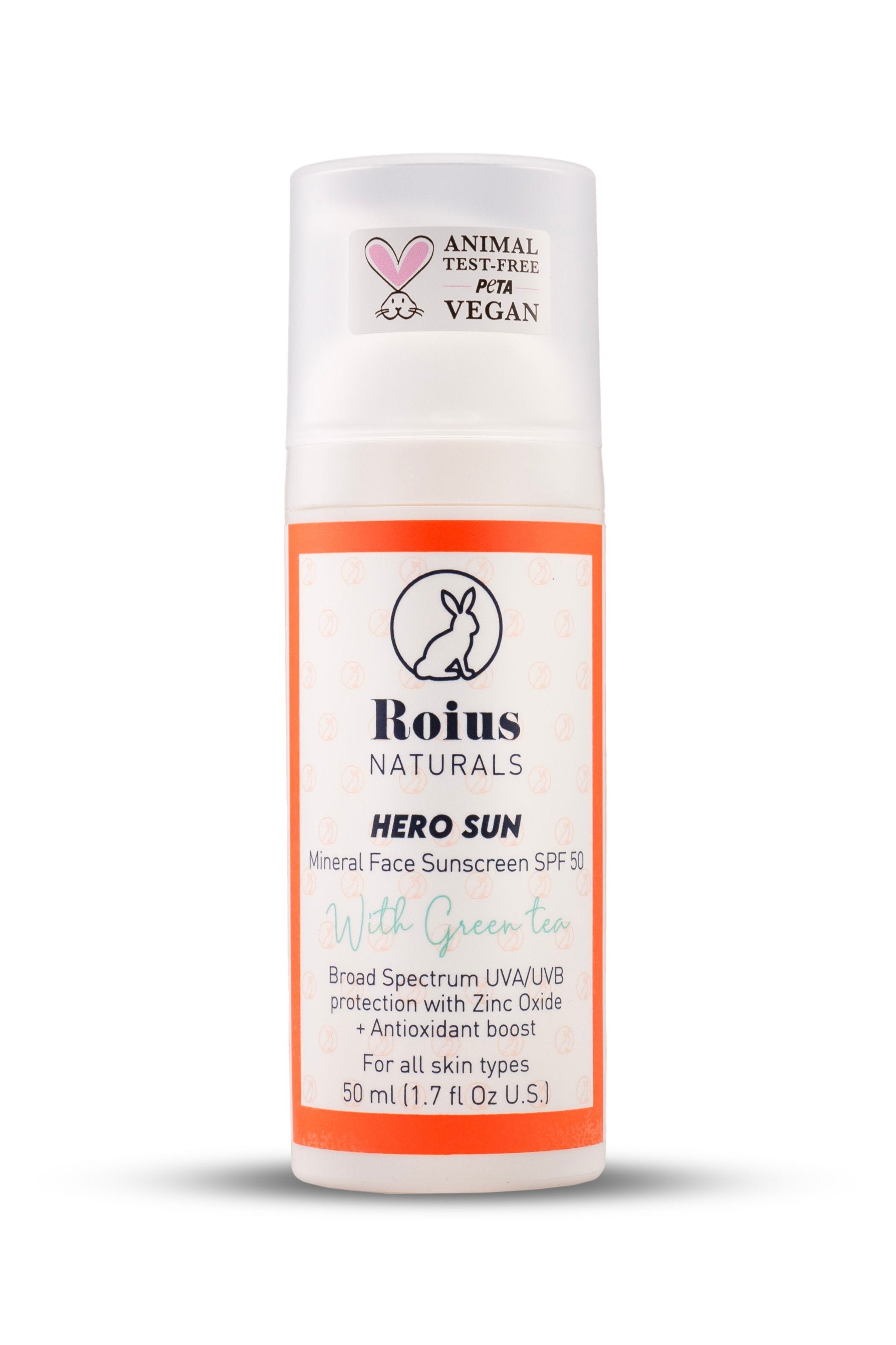 SPF50 Vegan Mineral Güneş Kremi