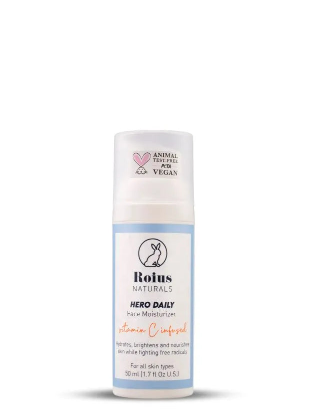 Roius Naturals Hero Daily C Vitaminli Leke Karşıtı Yüz Nemlendirici Krem 50 ml